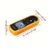 Compacte Digitale Windsnelheidsmeter – Handheld en Nauwkeurig voor Outdoor Metingen