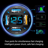 Autolader 66W Supersnel opladen met USB PD & QC 3.0 – Universeel voor 12-24V sigarettenaansteker