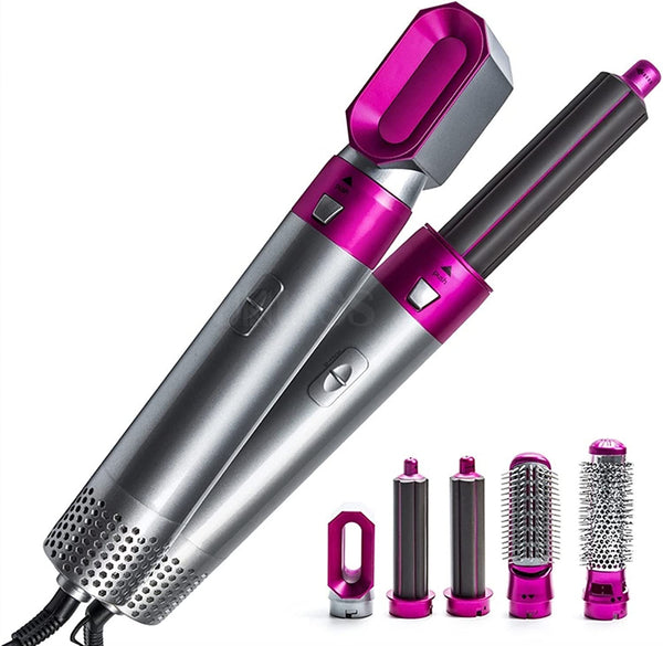 5-in-1 Warmlucht Föhnborstel – Aurevia