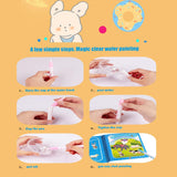 Set van 4 Herbruikbare Waterverfboeken – AquaColor Boeken