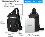 Compacte Crossbody Sling-Rugzak – UrbanLite