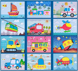 3D Schuimstickers Puzzel - PuzzlePal