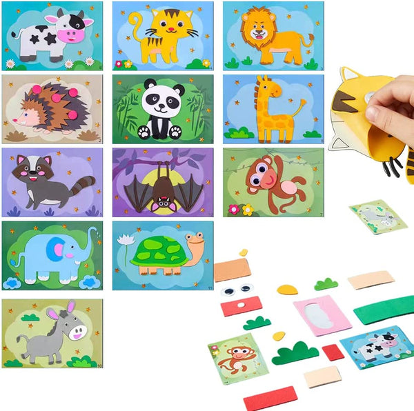 3D Schuimstickers Puzzel - PuzzlePal