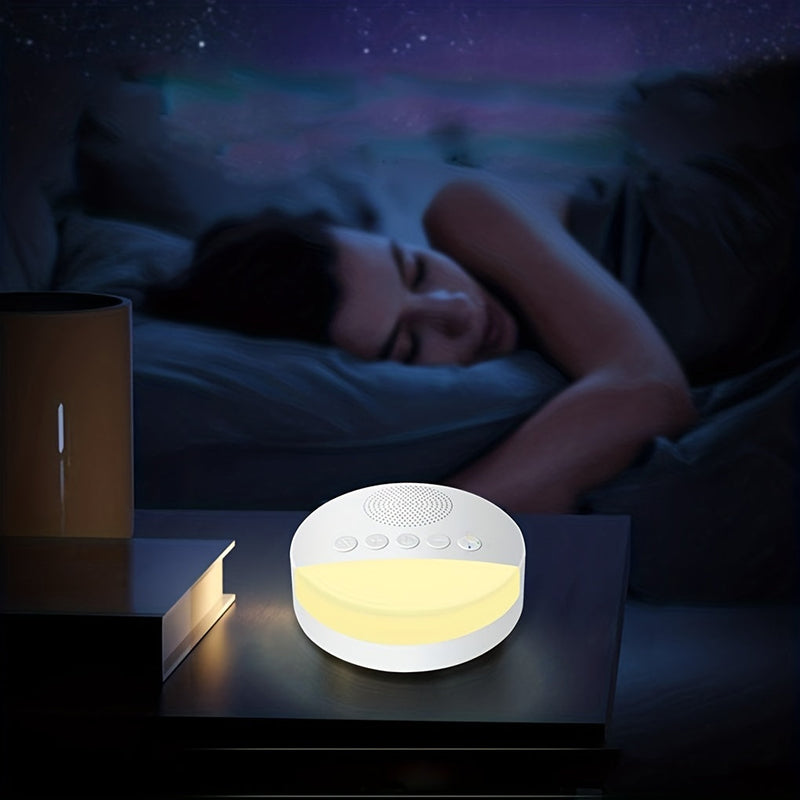 Sleep Sound White Noise Machine - Rustgevende Geluiden voor Betere Slaap en Ontspanning