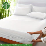 Zomerkoel Bamboevezel Hoeslaken – Luxe Ademend Comfort