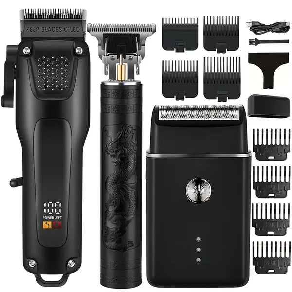 ProTrim Grooming Set – Draadloos en Professioneel voor Perfecte Styling