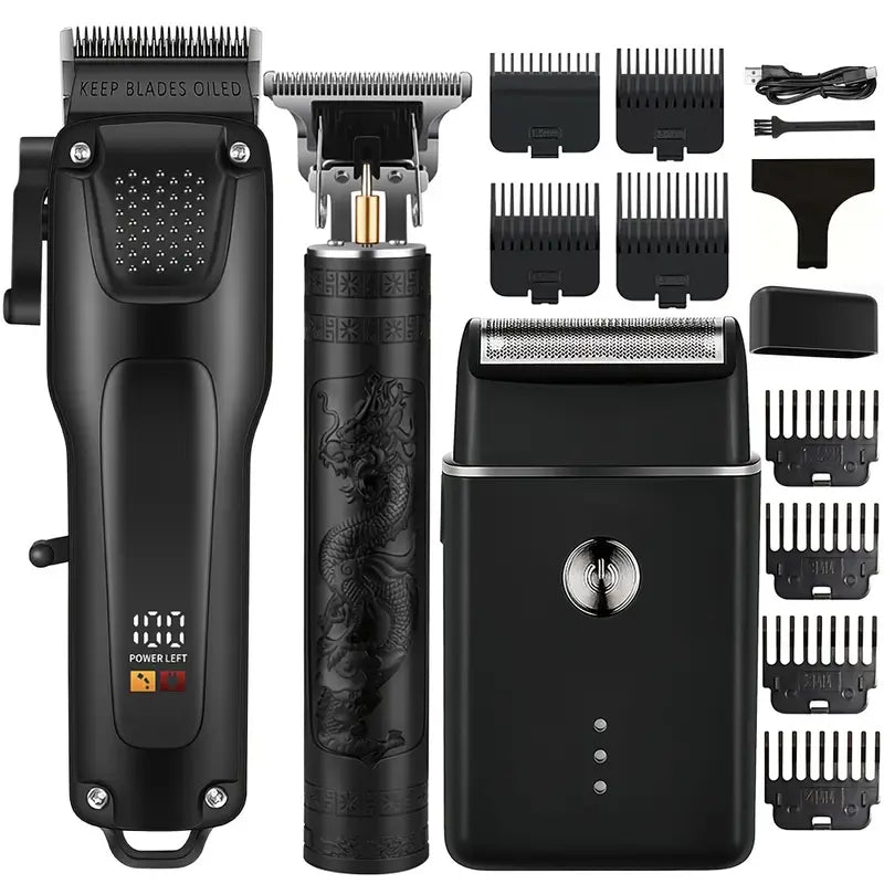 ProTrim Grooming Set – Draadloos en Professioneel voor Perfecte Styling