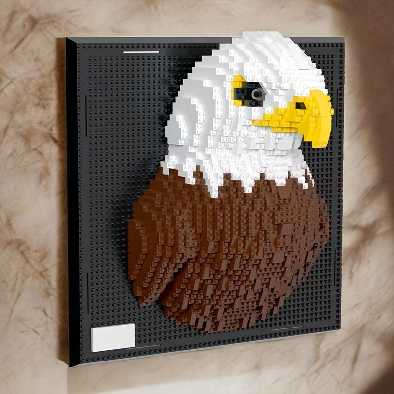 Creatieve 3D Muurkunst Bouwstenen – Haai en Arend Collectie