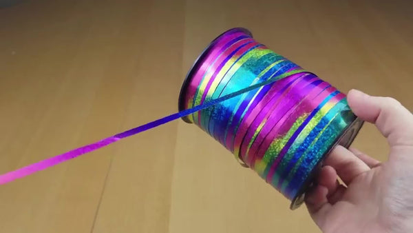 Holografische Curling Ribbon Set – Perfect voor Feestdecoraties en Geschenkverpakking