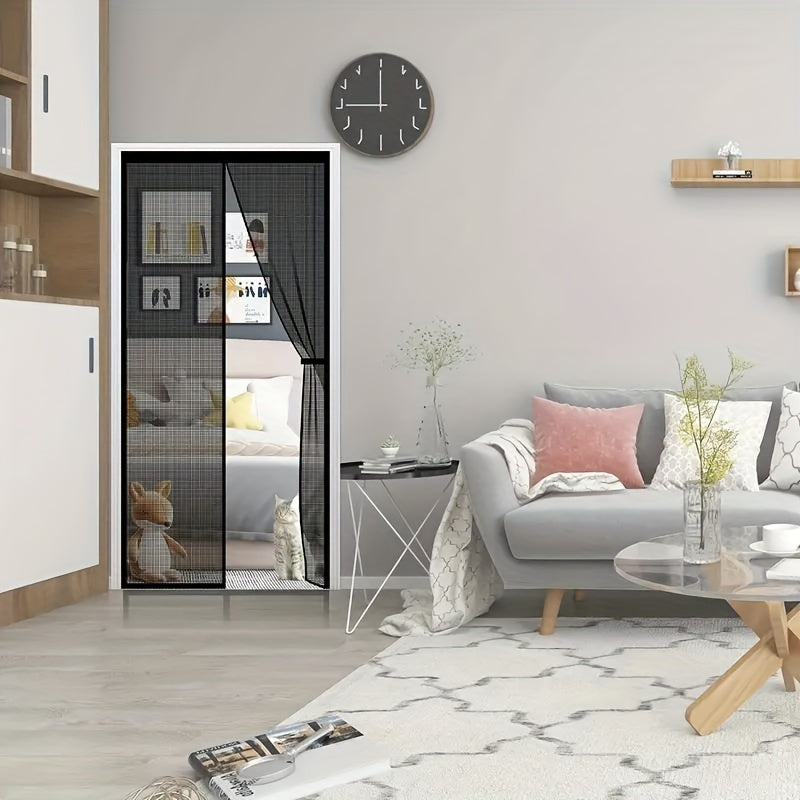 Magnetisch Gaasgordijn – Frisse Lucht Zonder Insecten