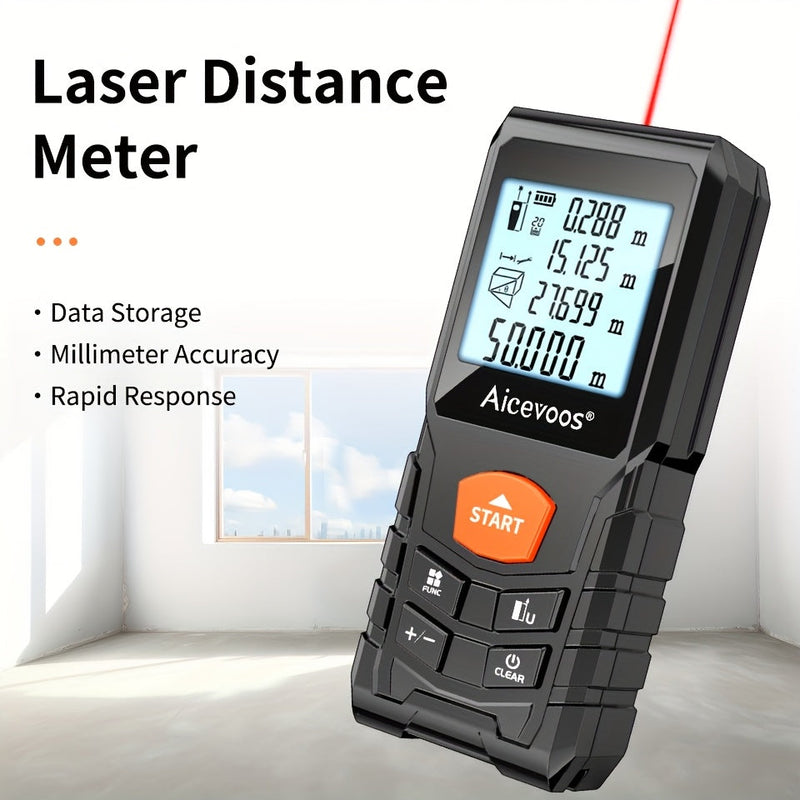 Compacte Laser Afstandsmeter – Nauwkeurig en Robuust Meetinstrument