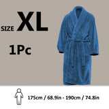 Luxe Unisex Coral Fleece Badjas – Ultra Zacht en Warm voor Jouw Comfort