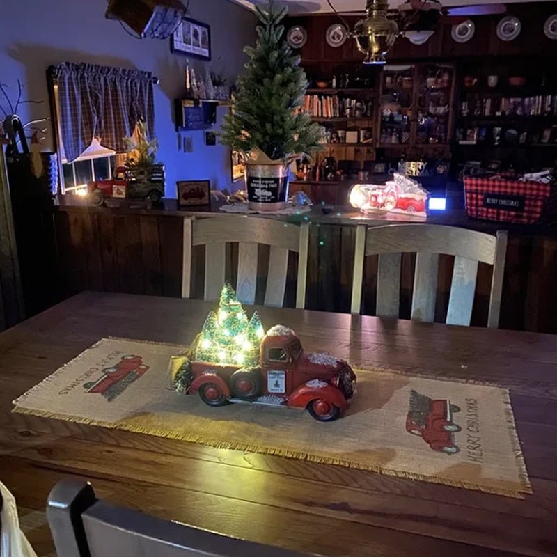 The Red Truck | Laat de kersttraditie herleven met dit middenstuk!