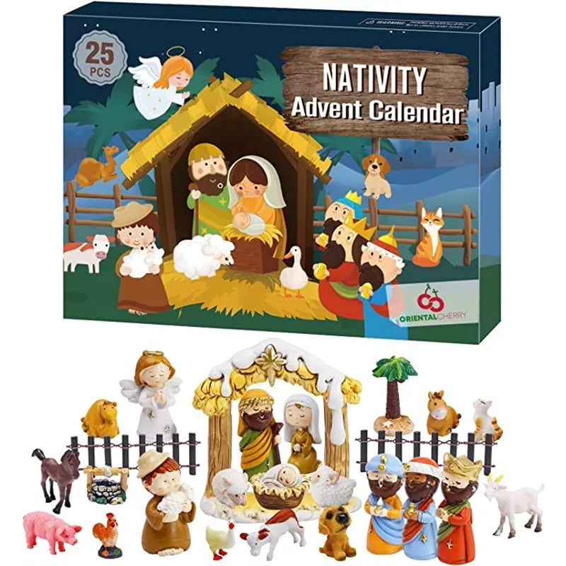 Kerst Nativity Adventskalender - Voor een magische kerstervaring