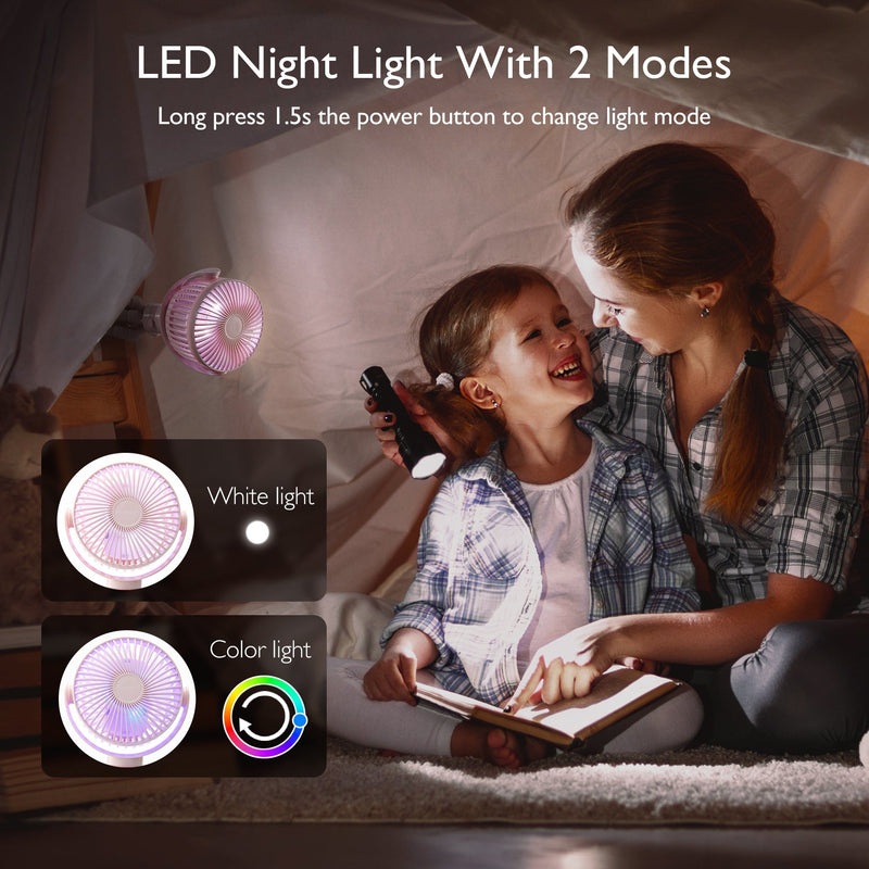 USB Oplaadbare Handheld Koelventilator voor Reizen