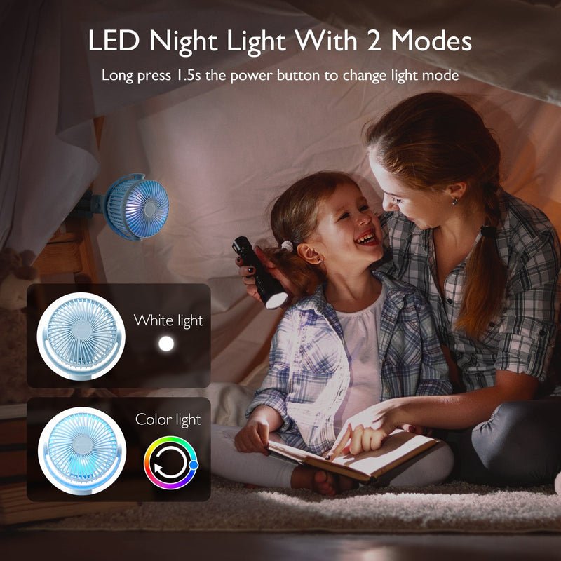 USB Oplaadbare Handheld Koelventilator voor Reizen