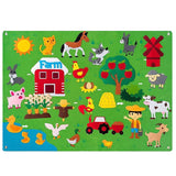 Dierenrijk Educatieve Speelwand - Creatief en Leerzaam