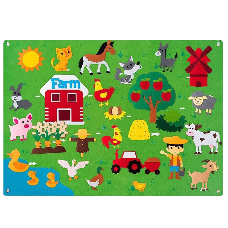 Dierenrijk Educatieve Speelwand - Creatief en Leerzaam