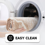 Fluffy Flocking Badmat – Absorberend en Zacht voor Badkamer of Keuken