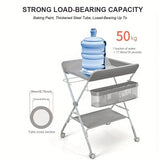 Verstelbare en Draagbare Verschoontafel voor Baby's – Perfect voor Organisatie en Comfort