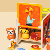 Educatieve Circus Dieren Vrachtwagen - Voor Creatief Spel en Leren