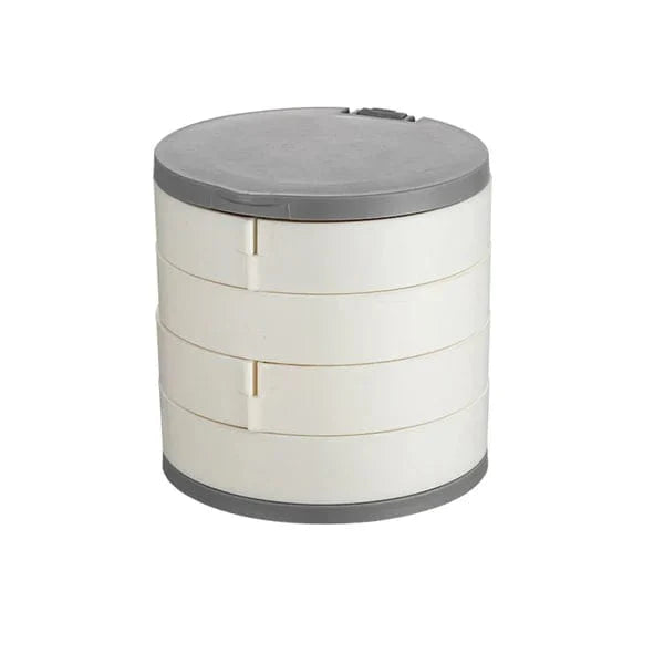 Draaibare Sieraden Opbergdoos (4 Lagen)