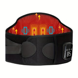 Draadloze Verwarmde Massageband voor Rug en Taille – 3 Instelbare Warmte- en Trillingsmodi voor Maximale Ontspanning