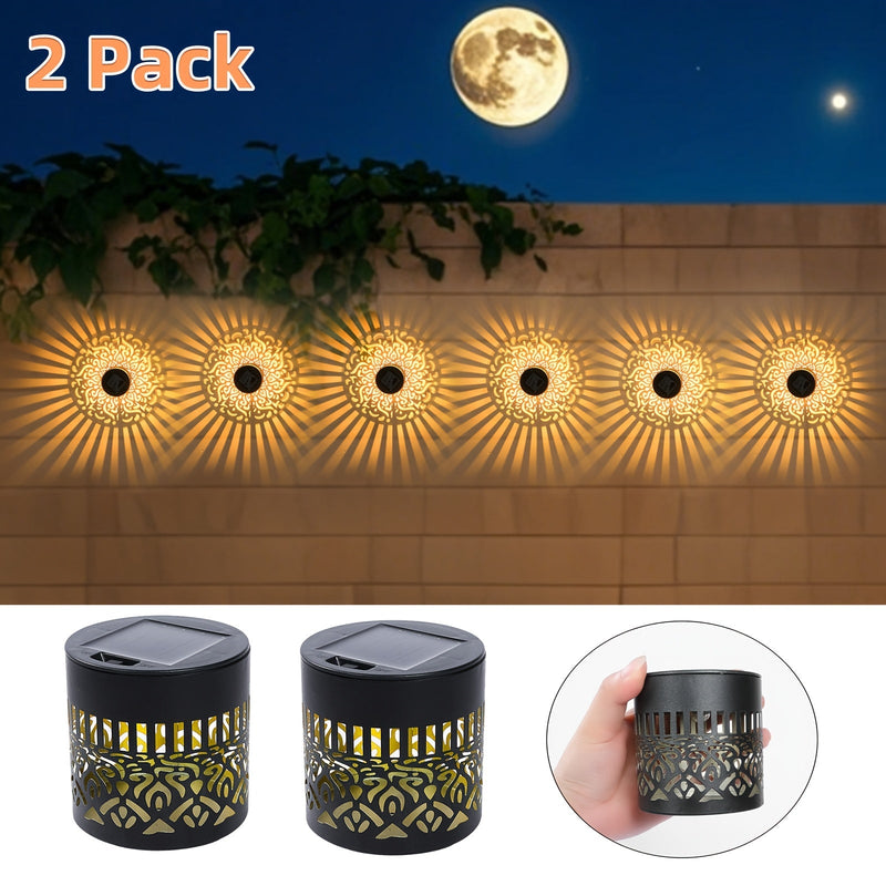 SolarGlow Duo Buitenmuurverlichting – Elegant en Weerbestendig