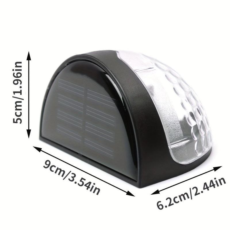 SolarGlow Halfronde LED Hekverlichting – Elegant en Duurzaam