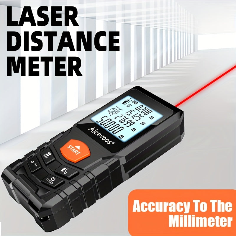 Compacte Laser Afstandsmeter – Nauwkeurig en Robuust Meetinstrument