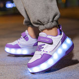 GlowRiders Roller Sneakers - Voor Kinderen met Lichtspektakel
