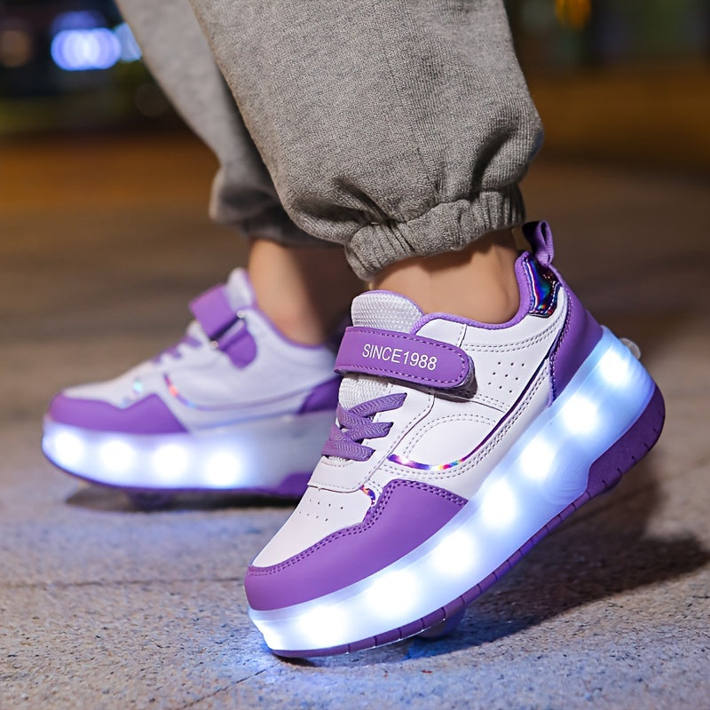 GlowRiders Roller Sneakers - Voor Kinderen met Lichtspektakel