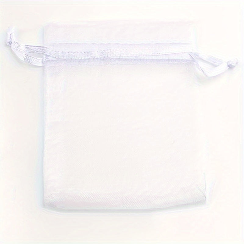 Elegante Organza Zakjes Set – Ideaal voor Geschenken en Feestdecoratie