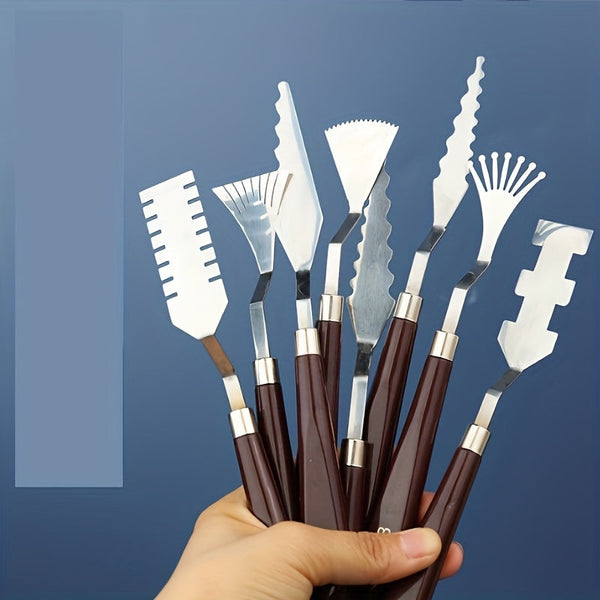 MasterBlend Schildermessen Set – Precisie en Creativiteit voor Olieverfkunst