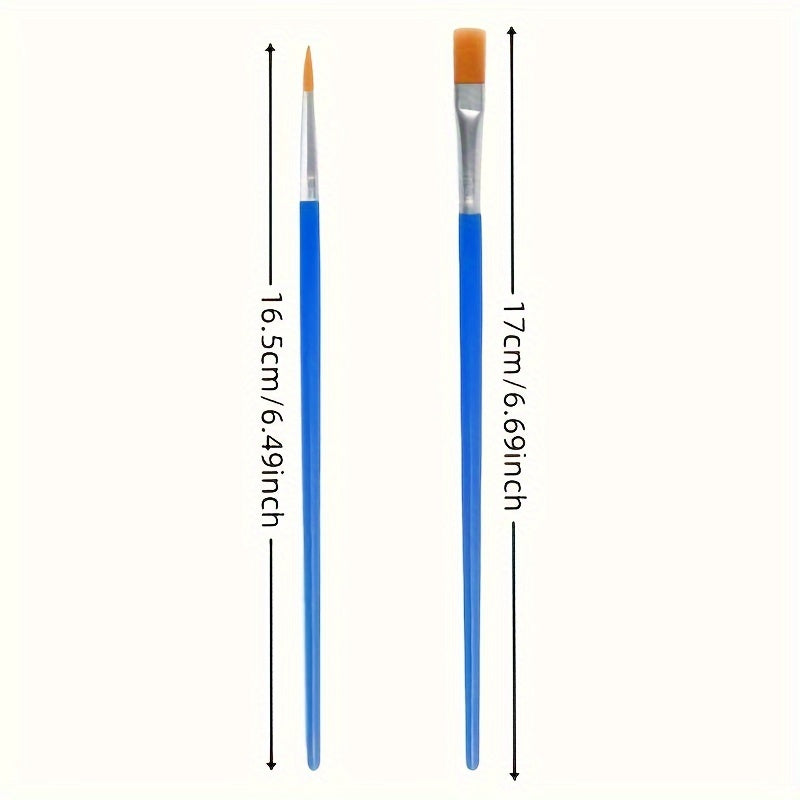 Professionele Penseel Set – Geschikt voor Olieverf, Acryl en Aquarel Schilderen