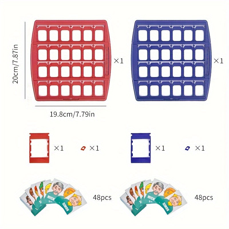 Wie Is Het? - Klassiek Raadspel voor Familieplezier