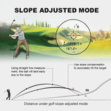 Geavanceerde Golf Afstandsmeter - Nauwkeurige Metingen met Slope Compensatie en Vibratiefeedback