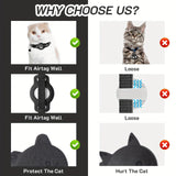 Kattenhalsband met Veiligheidsbuckle en Bel – Verstelbaar voor Katten van Verschillende Maten