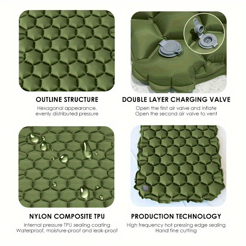 TrailComfort Opblaasbaar Slaapmatje - Lichtgewicht en Compact