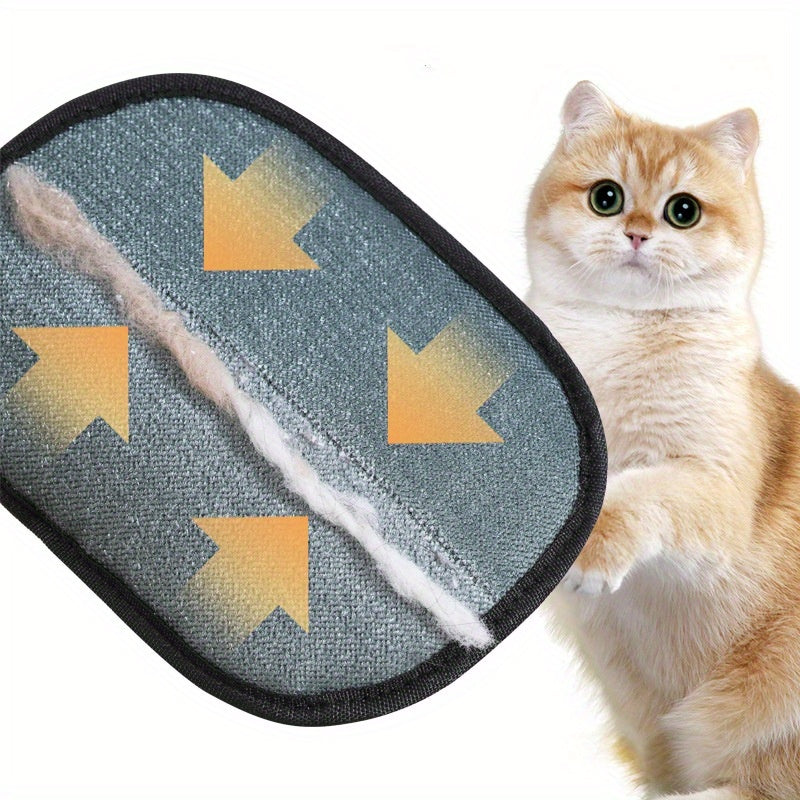 FurEase Huisdierhaarverwijderingshandschoenen – 4 Stuks voor Honden en Katten