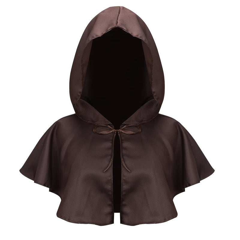 Middeleeuwse Tovenaar Cape - Magische Look voor Verkleedfeest