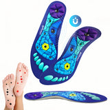 ComfortPlus Magnetische Acupunctuur Inlegzolen met Boogondersteuning