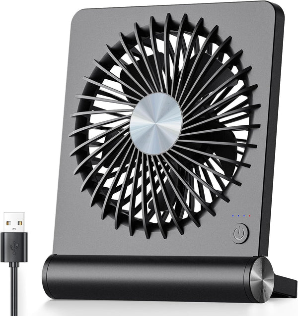 BreezeMax | Ultra-Stil Sterke Wind Kleine Tafelventilator