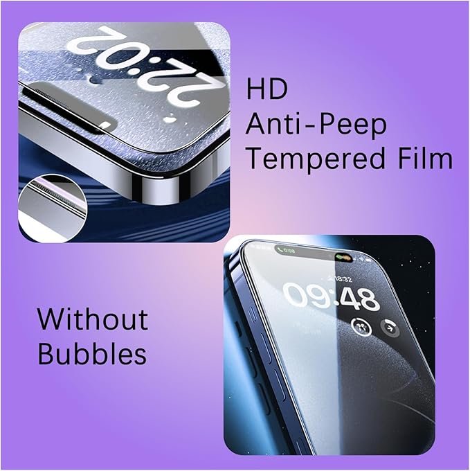 3-in-1 iPhone Schermbescherming - iShield Privacy