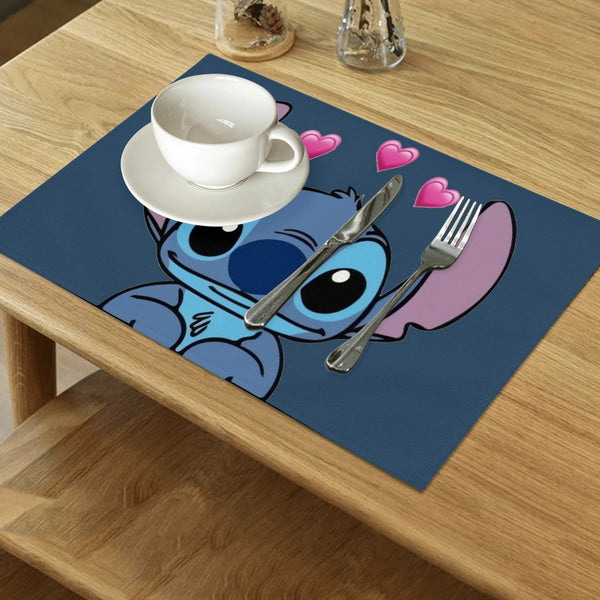 Disney Stitch Placemat – Schattige Cartoon voor Keuken en Tafeldecoratie