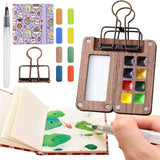 Compacte ArtPod Aquarelset voor Creativiteit Onderweg