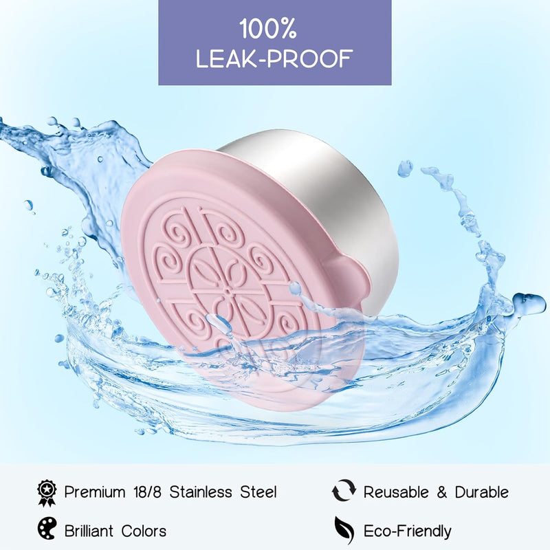 Lekkende Saucenbekers van RVS (6 stuks) – FlavorPods