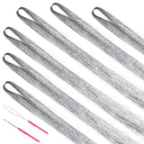 Glitterend Haar Tinsel Kit – Strengen van Glitter!