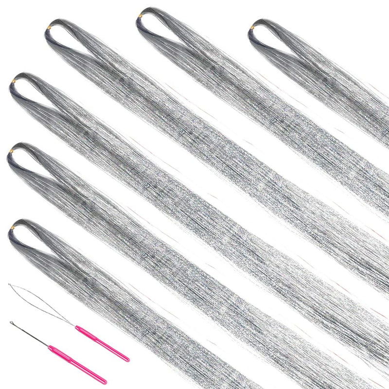 Glitterend Haar Tinsel Kit – Strengen van Glitter!