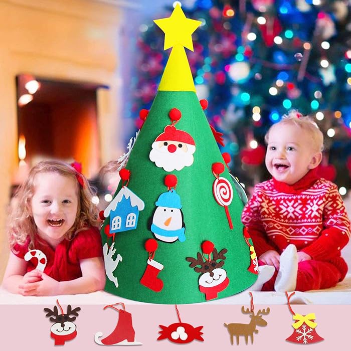 Festive Felt | De kerstboom van je kinderen!